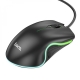 Миша HOCO GM19 Enjoy gaming luminous wired mouse Black