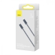 Кабель Baseus Dynamic Series Fast Charging Data Cable Type-C to iP 20W 1m Slate Gray