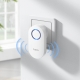 Дзвінок HOCO HI25 210 mAh wireless doorbell (EU) White
