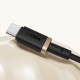 Кабель Baseus Dura Series Fast Charging Cable USB to Type-C 60W 2m Gold+Black