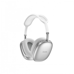 Бездротові накладні навушники HOCO W55 Plus Happiness ANC noise reduction BT headphones Silver