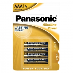 Батарейка Panasonic LR03/AAA Alkaline (4шт)