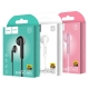 Навушники HOCO M39 Rhyme sound earphones with microphone White