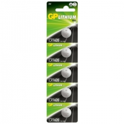Батарейка GP CR1620 Lithium (5шт)