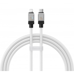 Кабель Baseus CoolPlay Series Fast Charging Cable Type-C to iP 20W 1m White