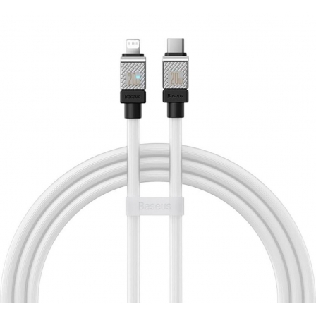Кабель Baseus CoolPlay Series Fast Charging Cable Type-C to iP 20W 1m White