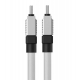 Кабель Baseus CoolPlay Series Fast Charging Cable Type-C to iP 20W 1m White