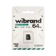 Карта пам'яті microSDXC (UHS-1 U3) Wibrand 64Gb class 10