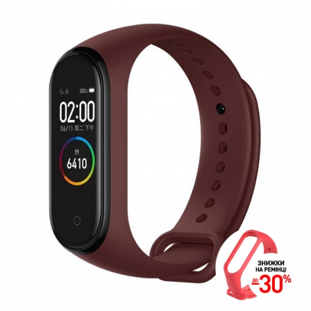

Оригинальный фитнес-браслет Xiaomi Mi Smart Band 4 Red CN, Красный