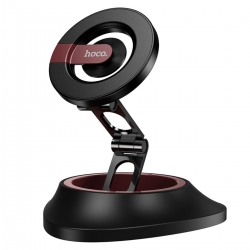 Автотримач для телефона HOCO H90 Tower folding ring magnetic car holder(dashboard)