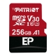 Карта пам'яті microSDXC (UHS-1 U3) Patriot EP Series 256Gb class 10 V30 (R-100MB/s, W-80MB/s) (adapter SD)