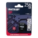 Карта пам'яті microSDXC (UHS-1 U3) Patriot EP Series 256Gb class 10 V30 (R-100MB/s, W-80MB/s) (adapter SD)