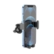 Автотримач для телефона HOCO CA103 vertical and horizontal air outlet gravity car holder Black Metal Gray