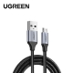 Кабель UGREEN US290 Micro USB 2.0 Cable 1M Metal/Black (UGR-60146)