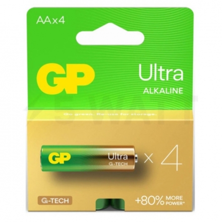 Батарейка GP LR6/AA ULtra Alkaline (4шт)