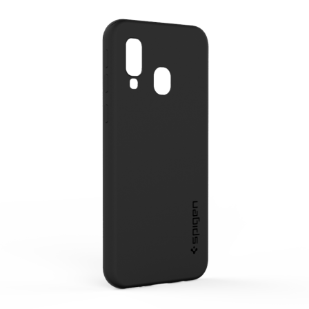 Чехол-накладка Spigen Samsung A40 Black