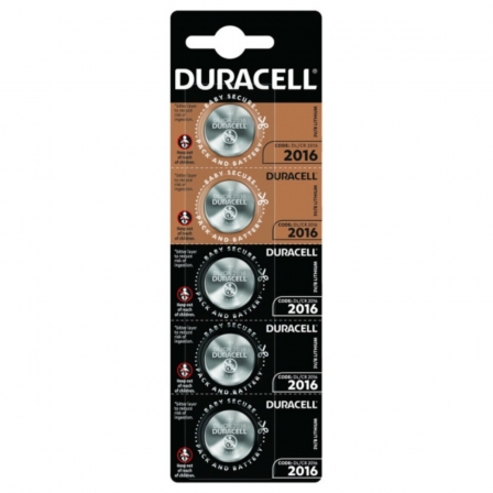 Батарейка Duracell CR2016 (5шт)