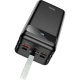 Внешний аккумулятор (павербанк) Hoco J86B 60000mAh 22,5W Black