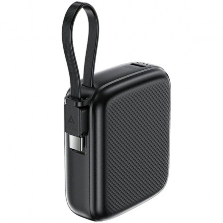 Зовнішній акумулятор ACEFAST M15-10000 PD20W power bank with cable Black