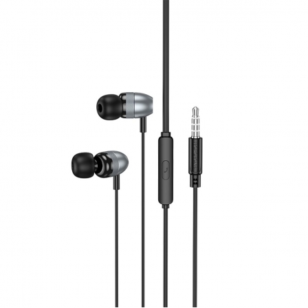 Навушники BOROFONE BM95 Excepcional universal earphones with microphone Black