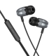 Навушники BOROFONE BM95 Excepcional universal earphones with microphone Black