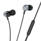 Навушники BOROFONE BM95 Excepcional universal earphones with microphone Black