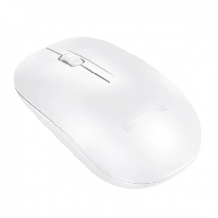 Маніпулятор миша BOROFONE BG14 Planet 2.4G business wireless mouse White