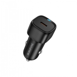 Автомобільний зарядний пристрій BOROFONE BZ34A Cloud single port PD20W car charger Black