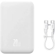 Зовнішній акумулятор Baseus Magnetic Mini Wireless Fast Charge Power Bank 10000mAh 20W White