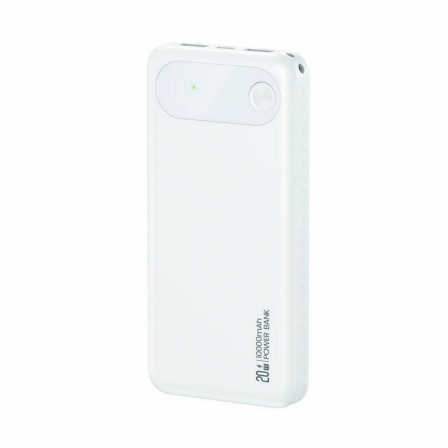 Зовнішній акумулятор Usams CD249 PB80 PD20W Digital Display Fast Charging 10000mAh White