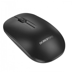 Маніпулятор миша BOROFONE BG14 Planet 2.4G business wireless mouse Black