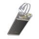Зовнішній акумулятор HOCO J104 Discovery edition 22.5W fully compatible power bank with cable(10000mAh) Gray