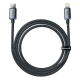 Кабель Baseus Crystal Shine Series Fast Charging Data Cable Type-C to iP 20W 2m Black