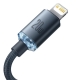 Кабель Baseus Crystal Shine Series Fast Charging Data Cable Type-C to iP 20W 2m Black