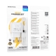 Мережевий зарядний пристрій BOROFONE BAS42A Potential single-port QC3.0 charger set(Type-C) 18W White