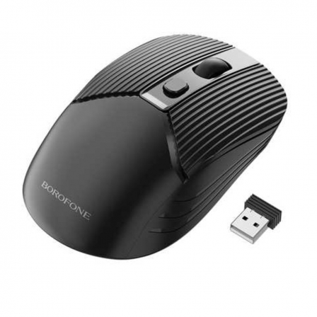 Маніпулятор миша BOROFONE BG5 Business wireless mouse Black
