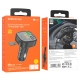 АЗП з FM-модулятором BOROFONE BC43 Flash QC3.0 car BT FM transmitter 18W Black