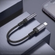 Перехідник BOROFONE BV24 Graceful digital audio converter cable iP to 3.5mm Metal Grey
