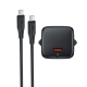 Мережевий зарядний пристрій ACEFAST A118 PD30W mini GaN USB-C fast charger Black