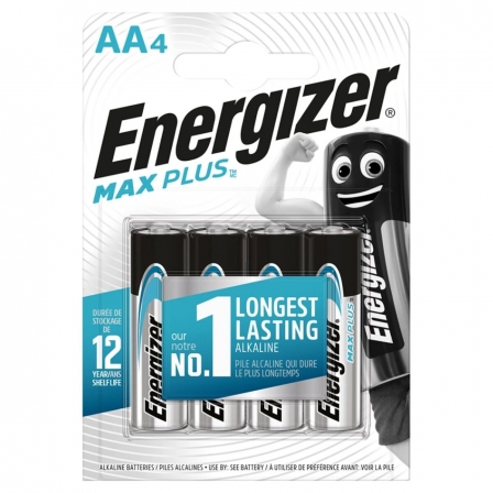 Батарейка Energizer LR6/AA Max Plus Alkaline (4шт)