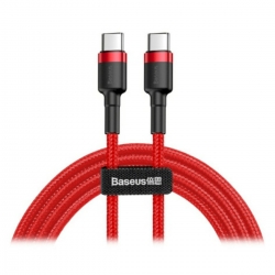 Кабель Baseus Cafule USB Cable Type-C-Type-C 3A 2m Red