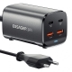 Мережевий зарядний пристрій Essager 67W GAN (2xType-C + 2xUSB-A) ES-CD35 Black