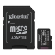 Карта пам'яті microSDXC (UHS-1) Kingston Canvas Select Plus Gen3 128Gb class 10 А1 (R-150MB/s) (adapter SD)