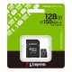 Карта пам'яті microSDXC (UHS-1) Kingston Canvas Select Plus Gen3 128Gb class 10 А1 (R-150MB/s) (adapter SD)