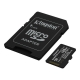 Карта пам'яті microSDXC (UHS-1) Kingston Canvas Select Plus Gen3 128Gb class 10 А1 (R-150MB/s) (adapter SD)