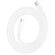 Кабель USB Type-C Hoco X93 Force USB to Type-C 100W 1m White (6931474790682)