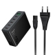 Мережевий зарядний пристрій HOCO C152A 70W USB/5хType-C PD/QC Black 