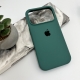 Чохол для смартфона Silicone Full Case AA Open Cam for Apple iPhone 17 Pro Max 46,Pine Green