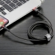 Кабель Baseus Cafule Cable USB For iP 2A 3m Red+Black