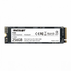 Накопичувач SSD M.2 Patriot P300 256GB NVMe 2280 PCIe 3.0 3D TLC